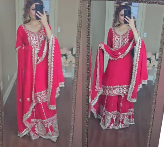 Captivating Moments in Crimson