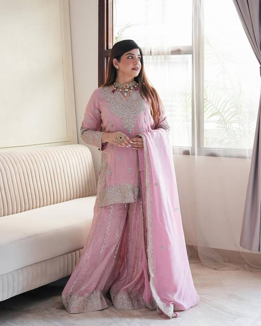 Blush Elegance Traditional Grace in Pink