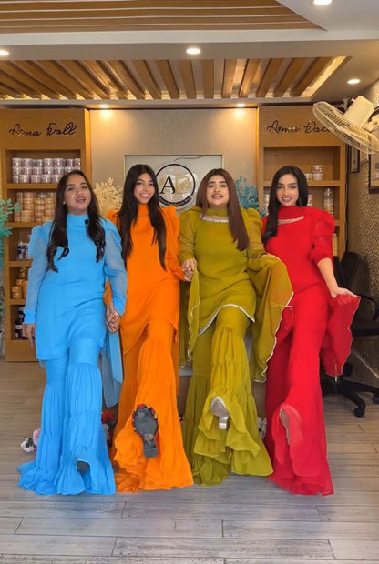 A Celebration of Colorful Unity and Joyful Expression Through Fashion